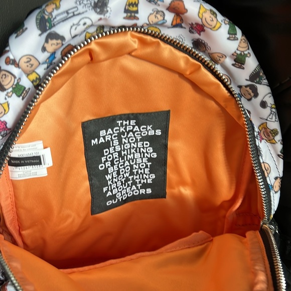 🔥🔥🔥NEW Marc Jacobs Peanut Snoopy Backpack - Picture 2 of 6